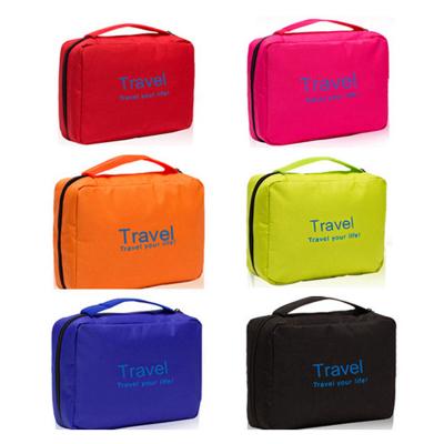 bolsas coloridas de aseo de viaje